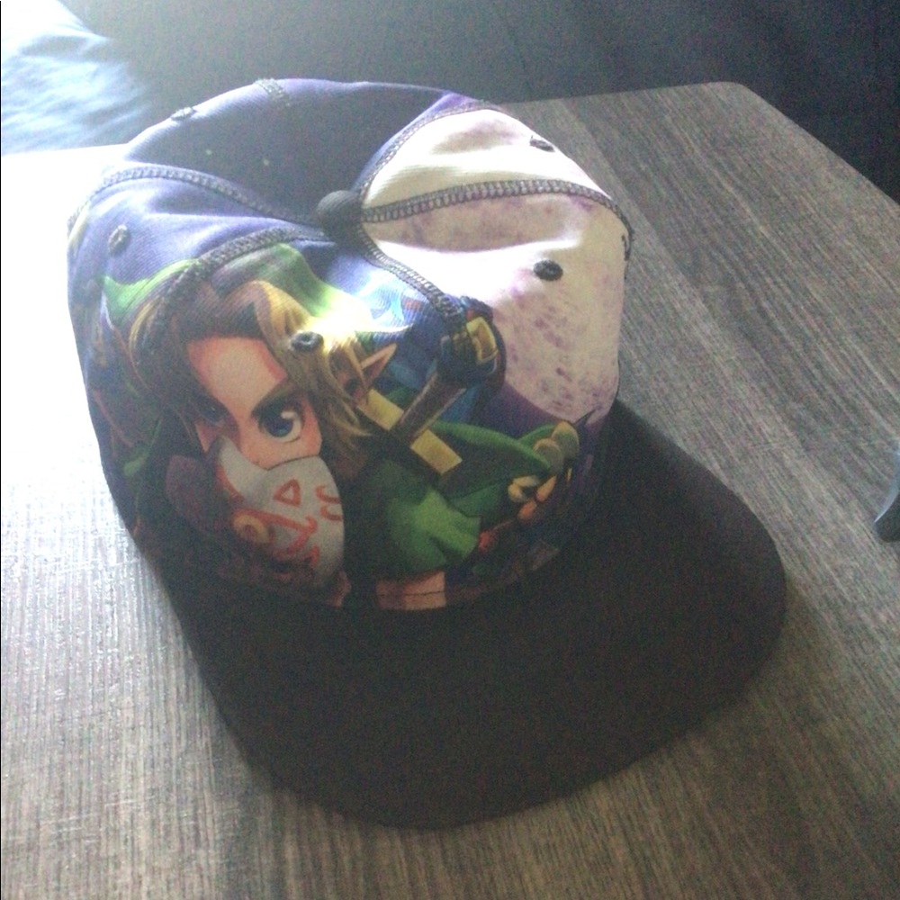 Nintendo Legend Of Zelda Majoras Mask SnapBack Hat